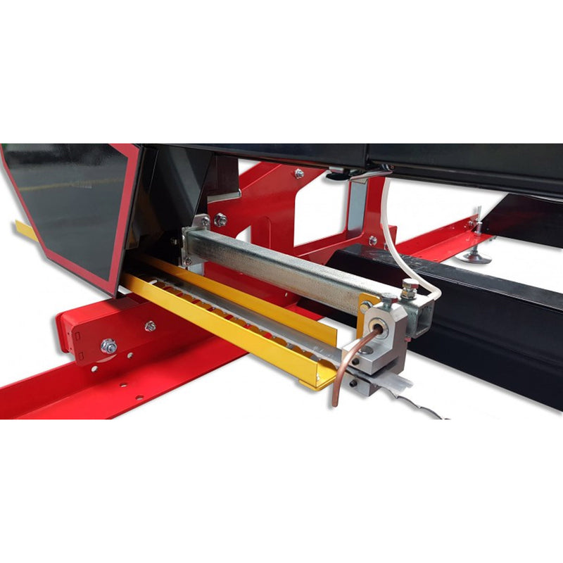 Trak taśmowy Optimat Timberland TMC 660S 400V z osłoną i elektrycznym sterowaniem góra/dół