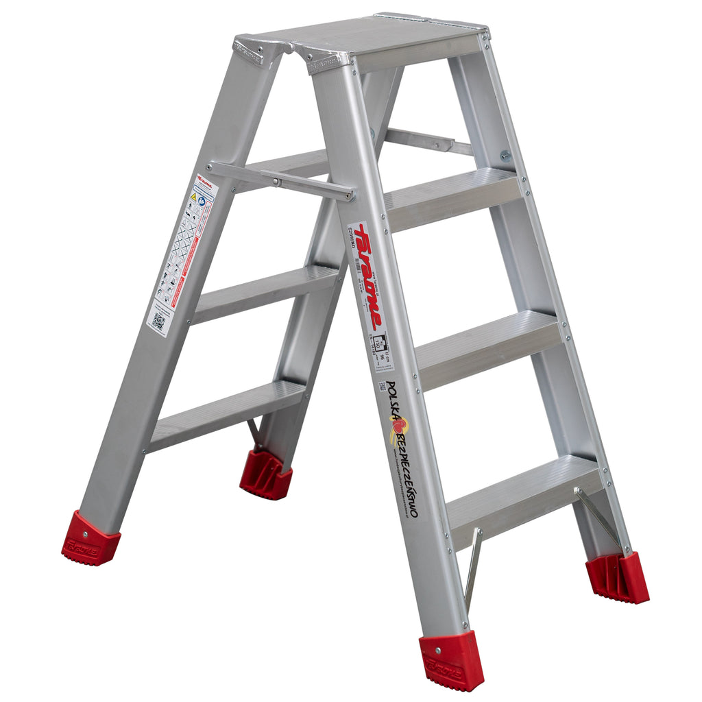 Drabina dwustronna Faraone NDL 2x4 stopnie