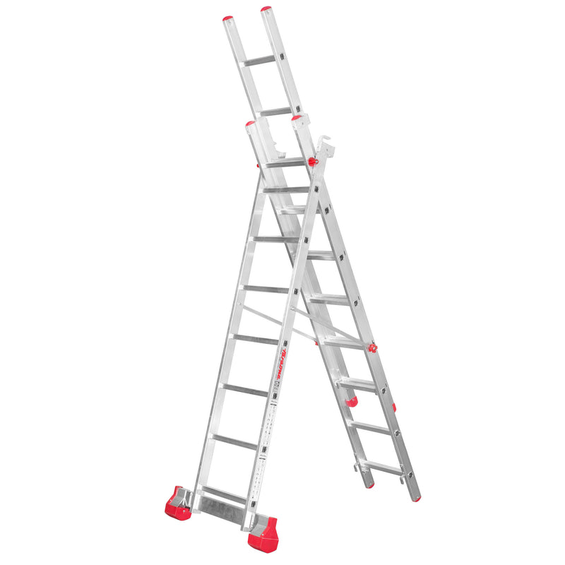 Drabina trzyelementowa Faraone 150.3 (3x8 szczebli)