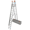 Drabina wielofunkcyjna na schody KRAUSE TRIBILO 3x12 szczebli