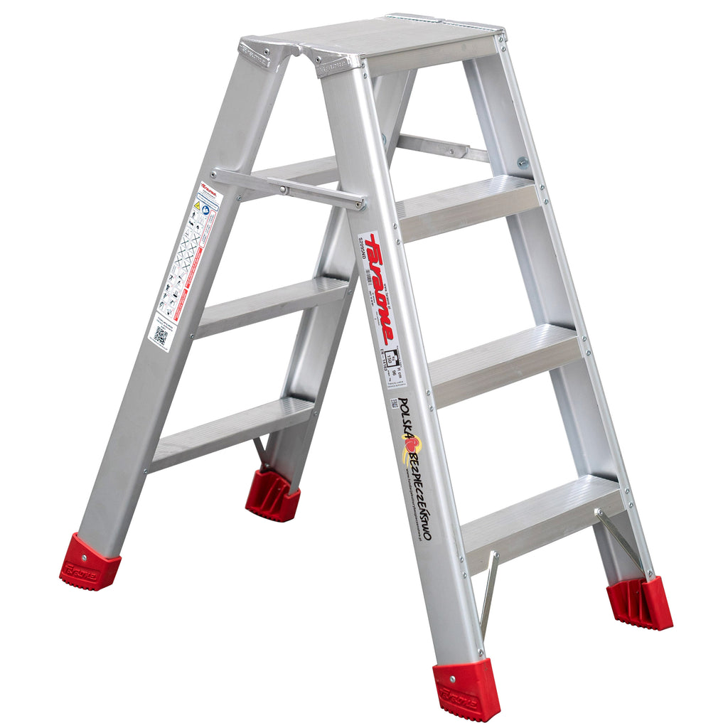 Drabina dwustronna Faraone ND 2x4 stopnie