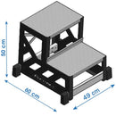Schody profesjonalne Faraone SGA SYSTEM 2 stopnie