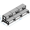 Schody profesjonalne Faraone SGA SYSTEM 2 stopnie