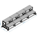 Schody profesjonalne Faraone SGA SYSTEM 2 stopnie