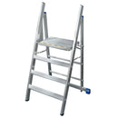 Schodki aluminiowe Krause Profi 4 stopnie