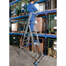 Drabina Jezdna z barierkami Krause Stabilo 6 stopni