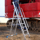 Drabina Jezdna z barierkami Krause Stabilo 6 stopni