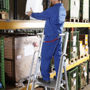 Drabina Jezdna z barierkami Krause Stabilo 6 stopni