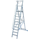 Drabina Jezdna z barierkami Krause Stabilo 10 stopni