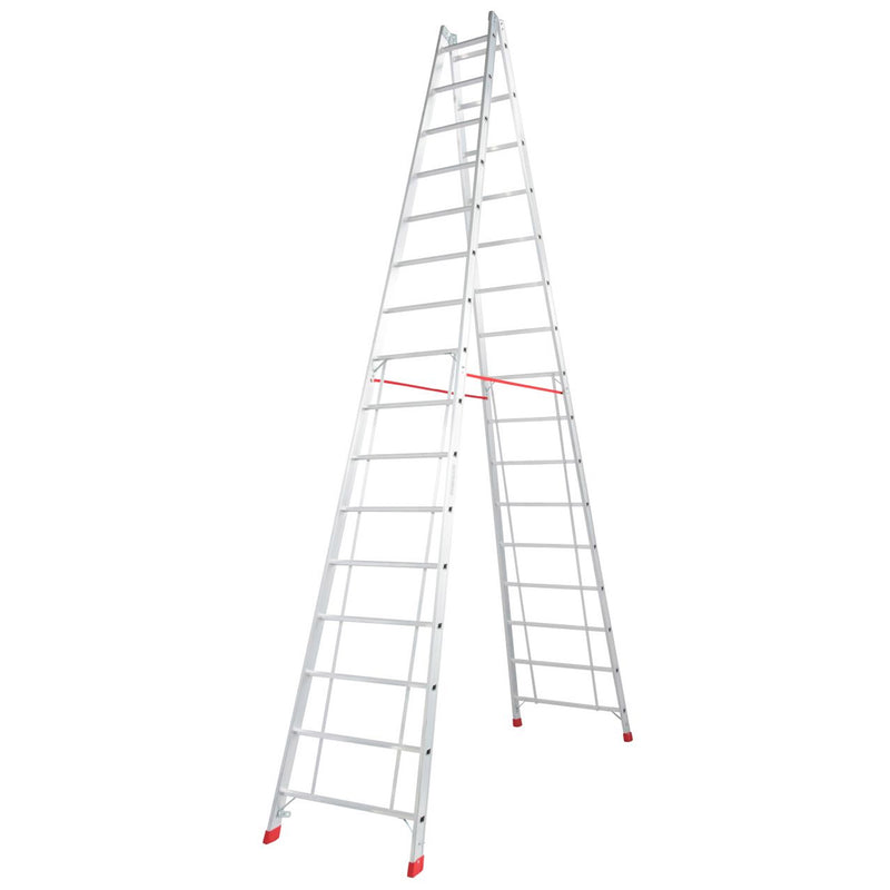 Drabina ze szczeblami dwustronna Krause STABILO 2x16