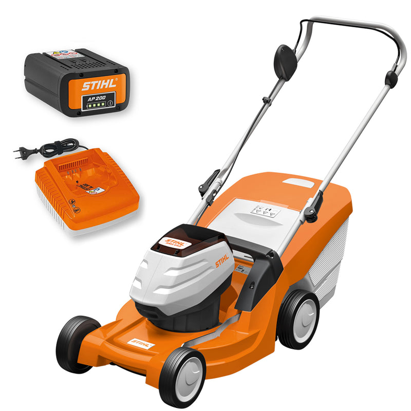 Kosiarka akumulatorowa Stihl RMA 443 + akumulator AP 200 + ładowarka AL 300