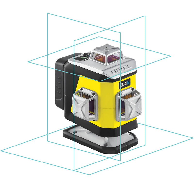 Laser krzyżowy Nivel System CL4B niebieski (4 x 360)