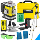 Laser krzyżowy Nivel System CL4B niebieski (4 x 360) + statyw z wysięgnikiem + czujnik RD 800 DIGITAL