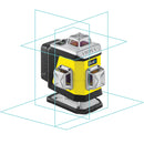 Laser krzyżowy Nivel System CL4B niebieski (4 x 360) + statyw z wysięgnikiem + czujnik RD 800 DIGITAL