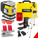 Laser krzyżowy Nivel System CL3R czerwony (3 x 360) + statyw z wysięgnikiem