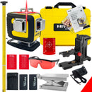 Laser krzyżowy Nivel System CL4D-R czerwony (4 x 360) + tyczka