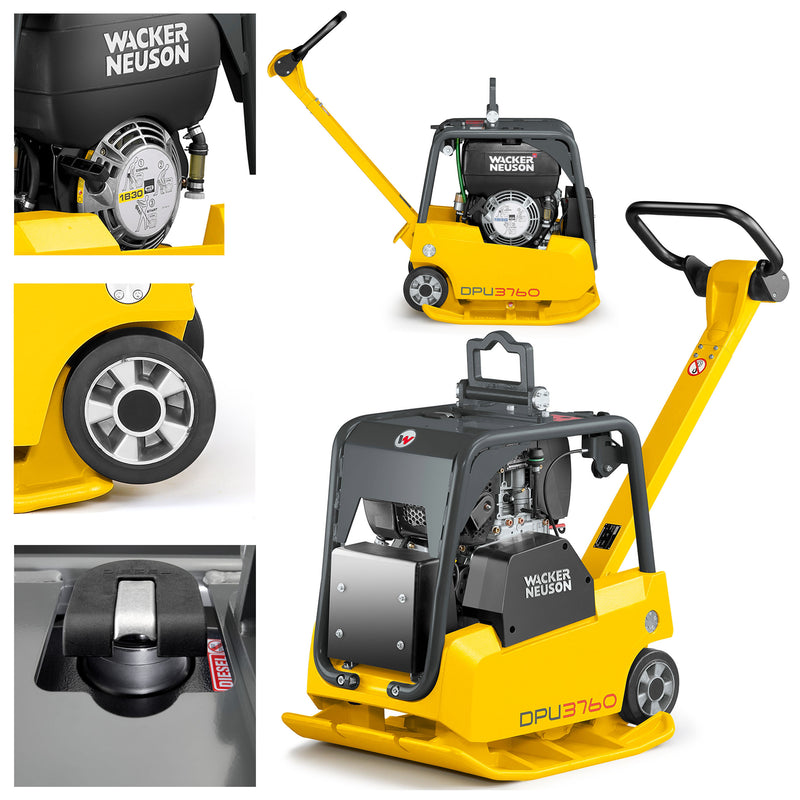 Zagęszczarka płytowa WACKER NEUSON DPU 3760 H