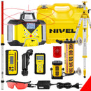 Niwelator laserowy Nivel System NL740R DIGITAL + łata + statyw + czujnik MC-1D
