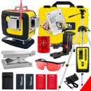 Laser krzyżowy Nivel System CL4D-R czerwony (4 x 360) + statyw + czujnik RD800 Digital