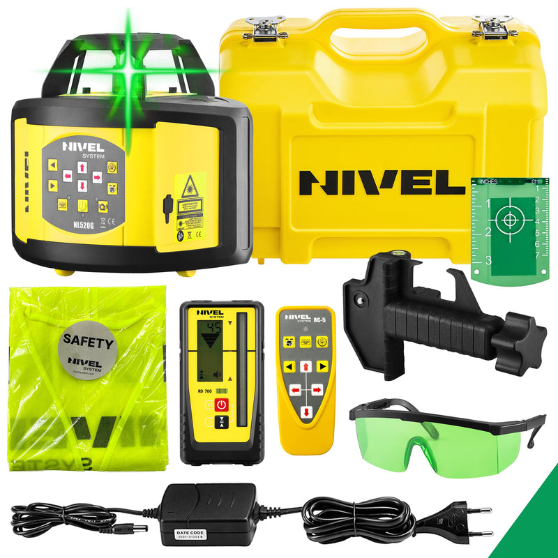 Niwelator laserowy Nivel System NL520G Digital