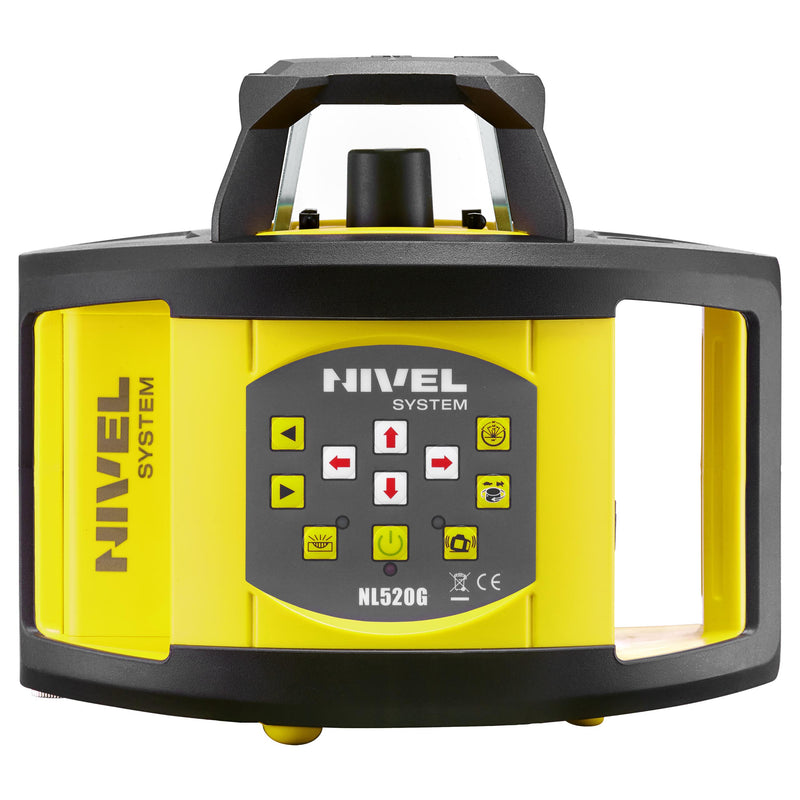 Niwelator laserowy Nivel System NL520G + łata + statyw z wysięgnikiem