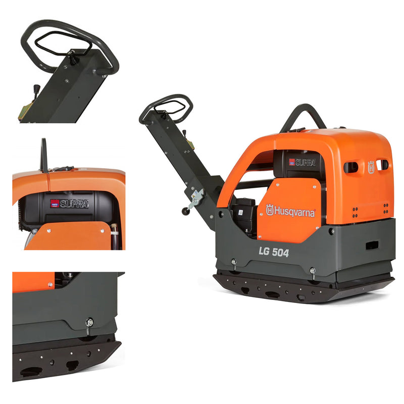 Zagęszczarka dwukierunkowa HUSQVARNA LG 504 Hatz Man 550 mm
