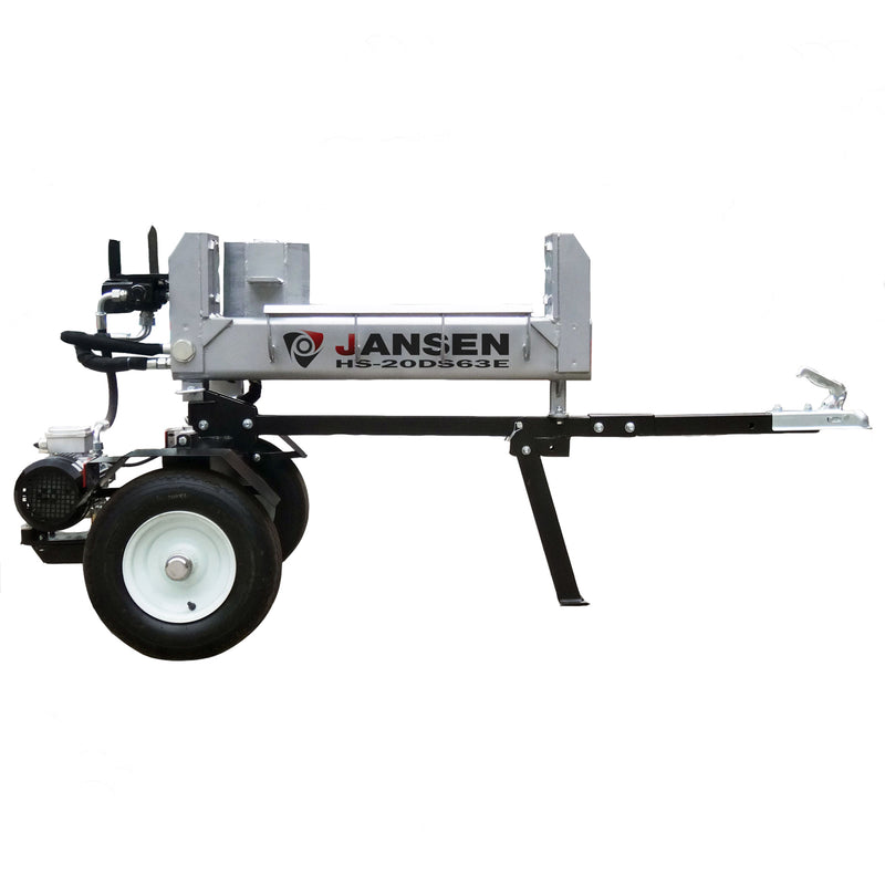 Łuparka elektryczna Jansen HS-20DS63E (dwukierunkowa) 20 ton