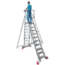 Podest magazynowy z bocznymi stabilizatorami Faraone MFT.7 4,4 m