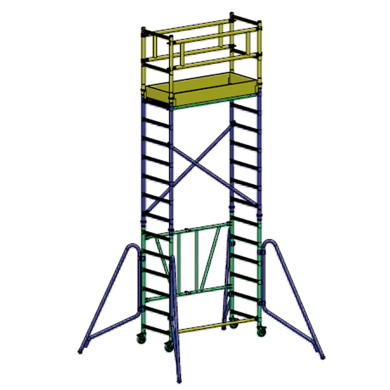 Rusztowanie jezdne Faraone COMPACT ABC 5,7 m