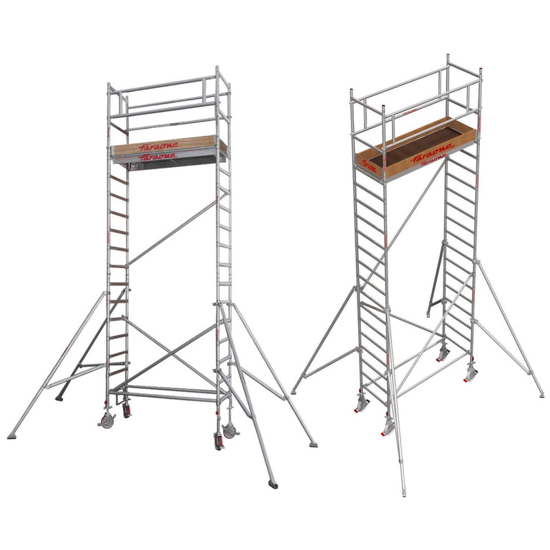 Rusztowanie jezdne Faraone TOP SYSTEM 7,4 m (0,75x1,80m)