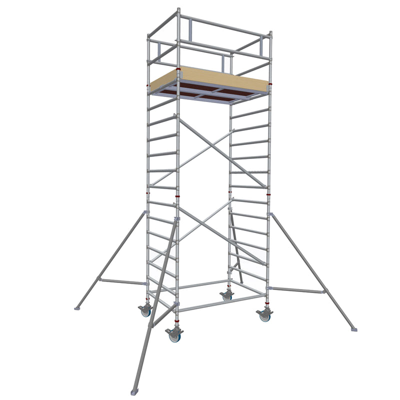 Rusztowanie jezdne Faraone TOP SYSTEM 6,4 m (1,35x1,80m)