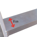 Rusztowanie ze schodami Faraone TOP SYSTEM 6,4 m (1,35x1,80m)