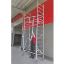Rusztowanie ze schodami Faraone TOP SYSTEM 6,4 m (1,35x1,80m)