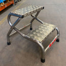 Schody aluminiowe Faraone SGA 2 stopnie