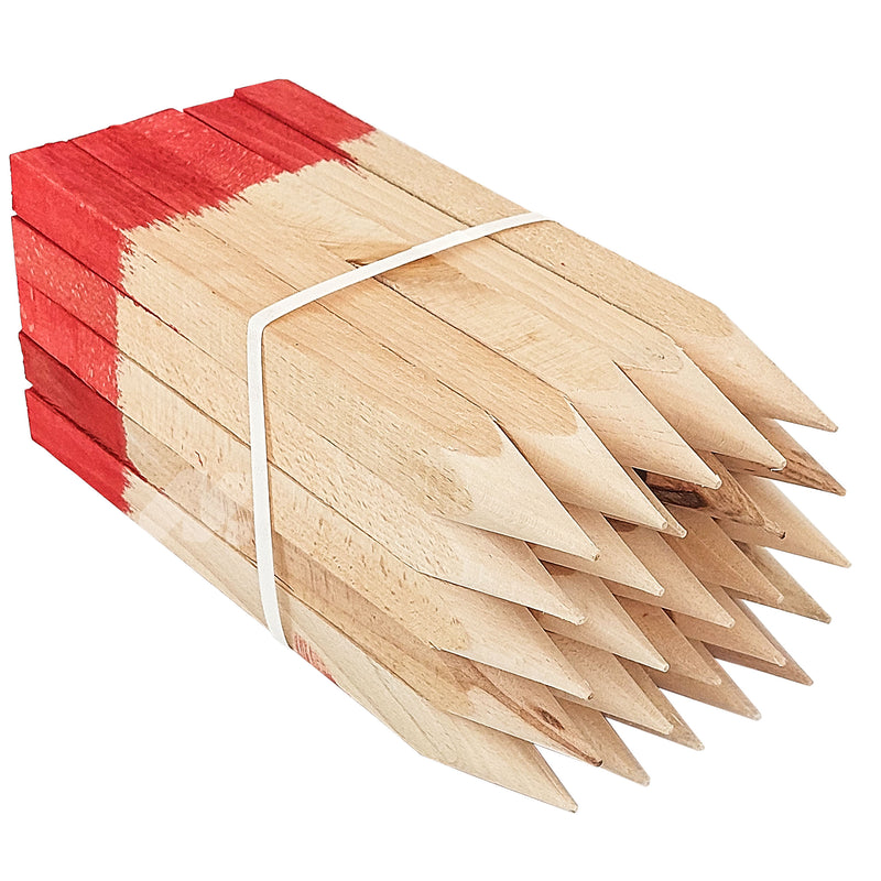 Paliki geodezyjne malowane 30 cm (25 szt.)