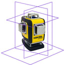 Laser krzyżowy Nivel System CL4D-P fioletowy (4 x 360) + statyw + czujnik CLS-5