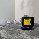 Laser krzyżowy Nivel System CL4D-P fioletowy (4 x 360) + statyw + czujnik CLS-5