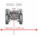 Kosiarka mulczująca Jansen EFGC-200