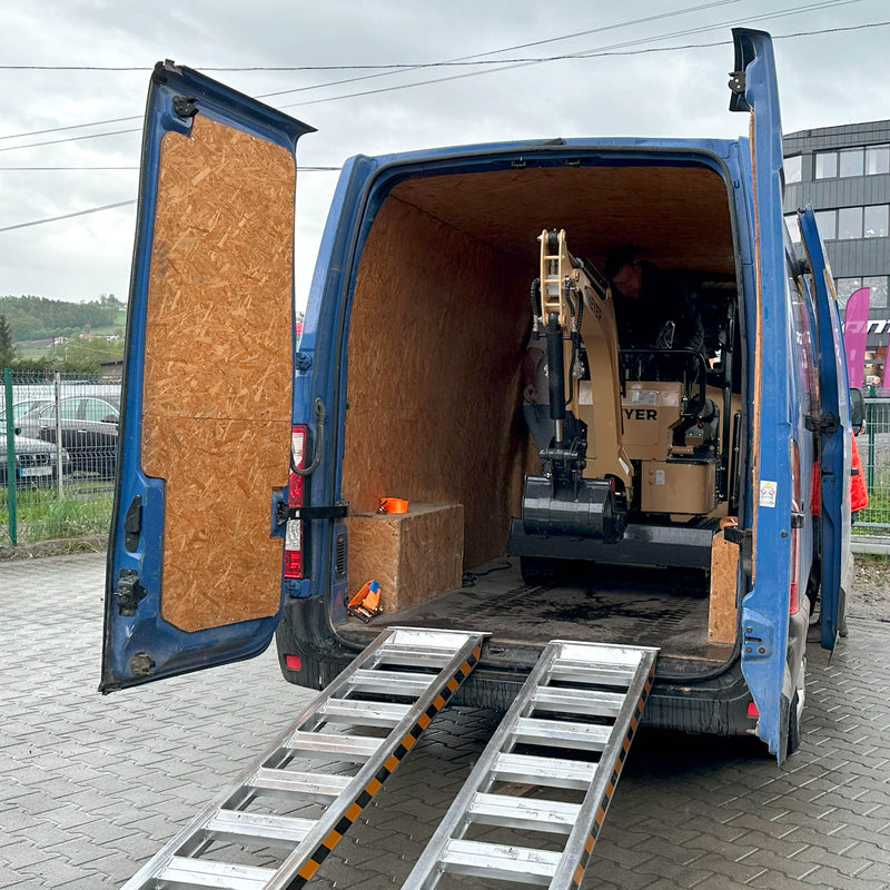 Minikoparka gąsienicowa MEYER EX10 (skrętne ramię, silnik KOOP)