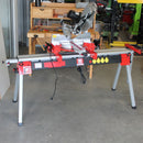 Piła ukosowa HOLZMANN KAP 305JL + stół roboczy HOLZMANN USK 2760