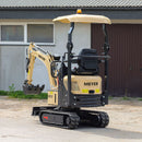 Minikoparka gąsienicowa MEYER EX12 (rozsuwane gąsienice + skrętne ramię + joystick)