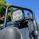 Minikoparka gąsienicowa MEYER EX12 z kabiną (rozsuwane gąsienice + skrętne ramię + joystick)