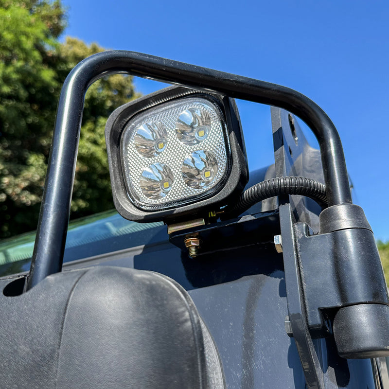 Minikoparka gąsienicowa MEYER EX12 z kabiną (skrętne ramię + joystick)