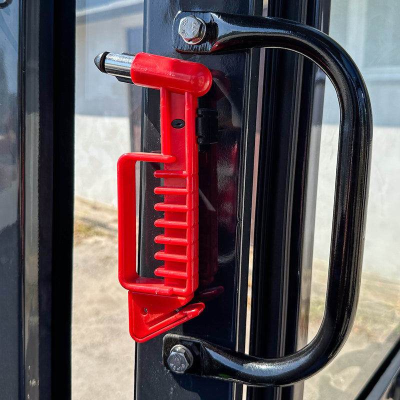 Minikoparka gąsienicowa MEYER EX12 z kabiną (skrętne ramię + joystick)