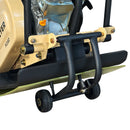 Zagęszczarka 100 kg jednokierunkowa Meyer PC102, Loncin 6,5 KM [+ elastomer, kółka transportowe]