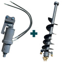 Wiertnica hydrauliczna do koparki Meyer z wiertłem zbrojeniowym 200mm