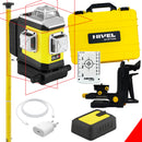 ZESTAW: LASER KRZYŻOWY NIVEL SYSTEM CLx3R (CZERWONY) + TYCZKA LP36