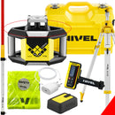 ZESTAW: NIWELATOR OBROTOWY NIVEL SYSTEM NL300R DIGITAL (CZERWONY) + STATYW SJJ32 + ŁATA LS24