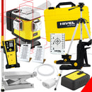 ZESTAW: LASER KRZYŻOWY NIVEL SYSTEM CL5-R (CZERWONY)+ STATYW SJJM1EX + CZUJNIK CLS5 + ŁATA LS24