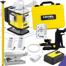 ZESTAW: LASER KRZYŻOWY NIVEL SYSTEM CL5-V (FIOLETOWY) + TYCZKA LP36